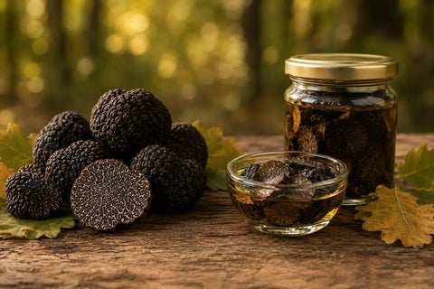 Fresh vs Preserved Truffles Terra Ross