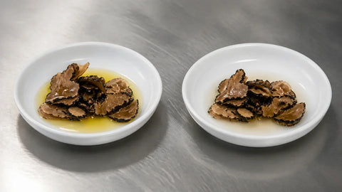 Carpaccio di tartufo estivo in olio d’oliva o in salamoia per cucine professionali