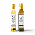 Due bottiglie da 250 ml di olio d’oliva Terra Ross aromatizzato al tartufo nero e bianco