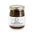 Vasetto di tartufo nero tritato con tartufo estivo a pezzetti in olio d’oliva per piatti gourmet