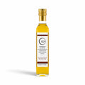 Bottiglia da 250 ml di olio di oliva al tartufo bianco con 2% di aroma di Tuber magnatum